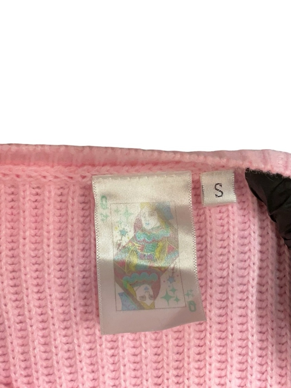 Queen of Sparkles Merry and Bright Pink Sweater Size Small - Picture 5 of 6